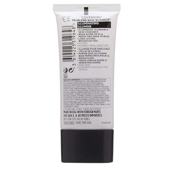 💖3/$15💖 COVERGIRL TruBlend Face Primer, 400 Illuminating - Picture 4 of 4